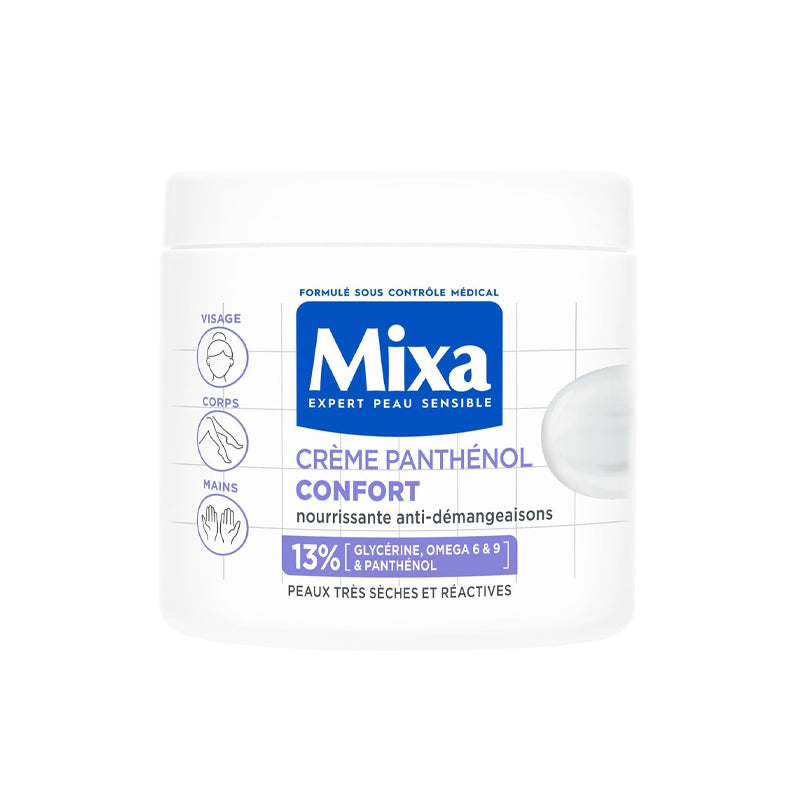 MIXA Panthénol Confort Crème Nourrissante Anti-démangeaisons