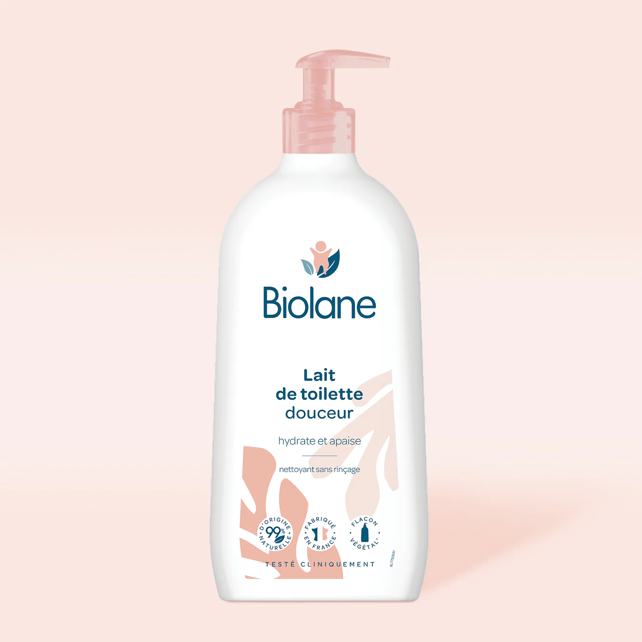 BIOLANE Lait de Toilette Douceur Visage Corps 750 ml