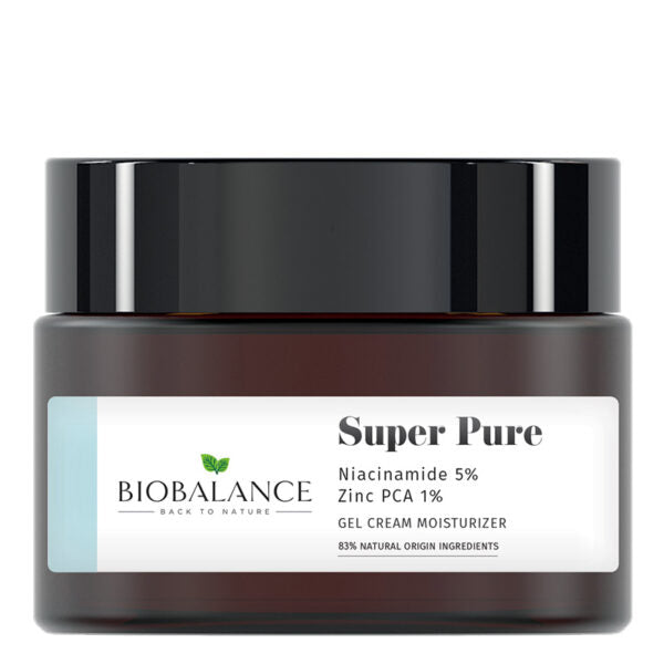 BIOBALANCE super pure Gel Crème Hydratant Super Pure Niacinamide 5% + Zinc 1%