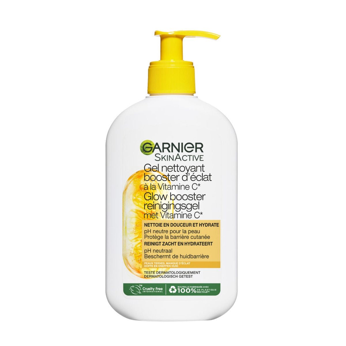 GARNIER Skin Naturals Vitamin C gel nettoyant à la vitamine C