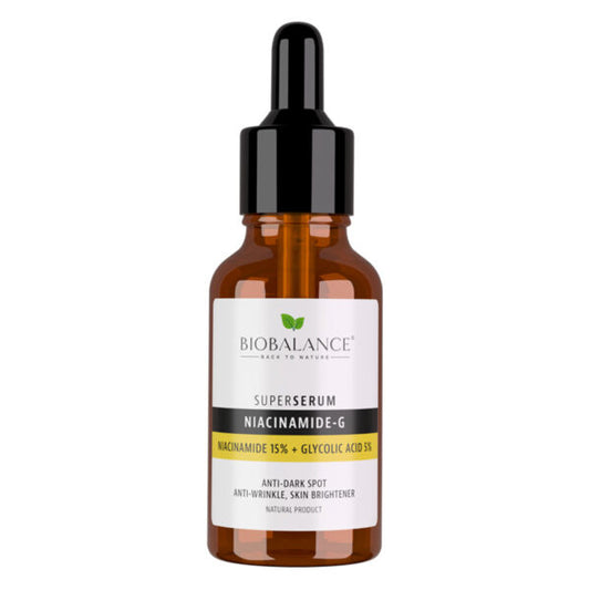 BIOBALANCE Super Serum Niacinamide et Acide Glycolique