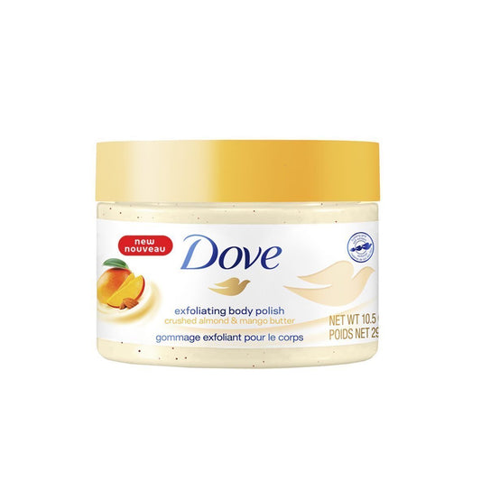 DOVE Gommage Corps au Beurre de Mangue & Amandes Broyées