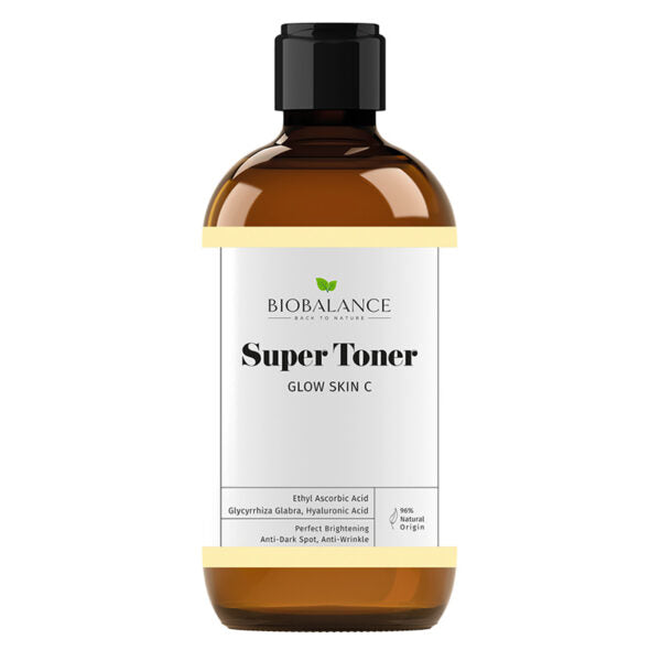 BIOBALANCE Super Toner Glow Skin C, anti-rides et tâches pigment 250ml