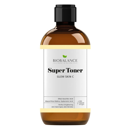 BIOBALANCE Super Toner Glow Skin C, anti-rides et tâches pigment 250ml