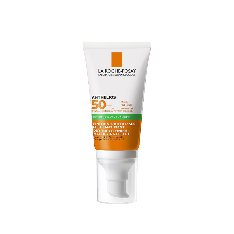 LA ROCHE POSAY anthelios gel creme anti brillance toucher sec et mat SPF 50+