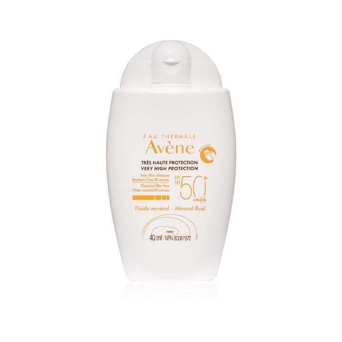 AVENE crème solaire fluide mineral spf 50+