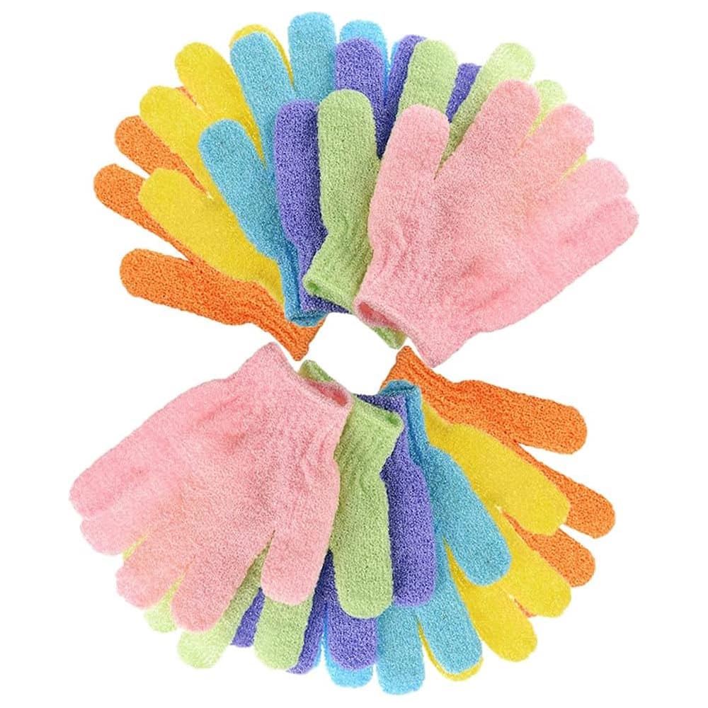 Paire gant exfoliant