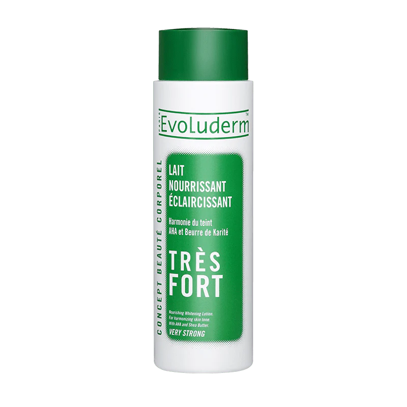 EVOLUDERM lait unifiant eclaircissant tres fort