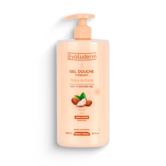 EVOLUDERM gen douche fondant au karité