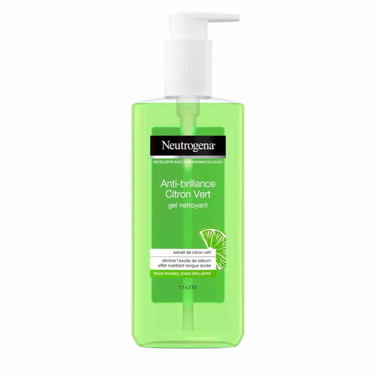 NEUTROGENA gel nettoyant anti brillance citron vert